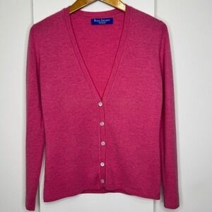 Royal Speyside Cashmere Cardigan Women's Small Pink